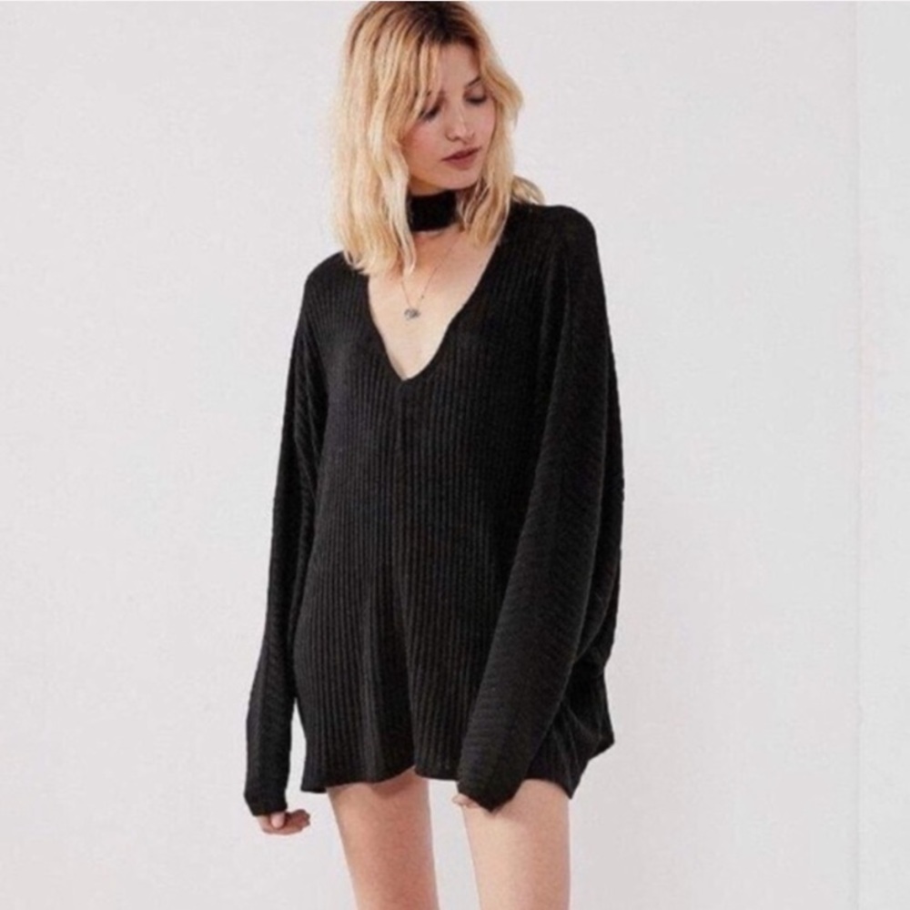 Urban Outfitters Choker Knit Top